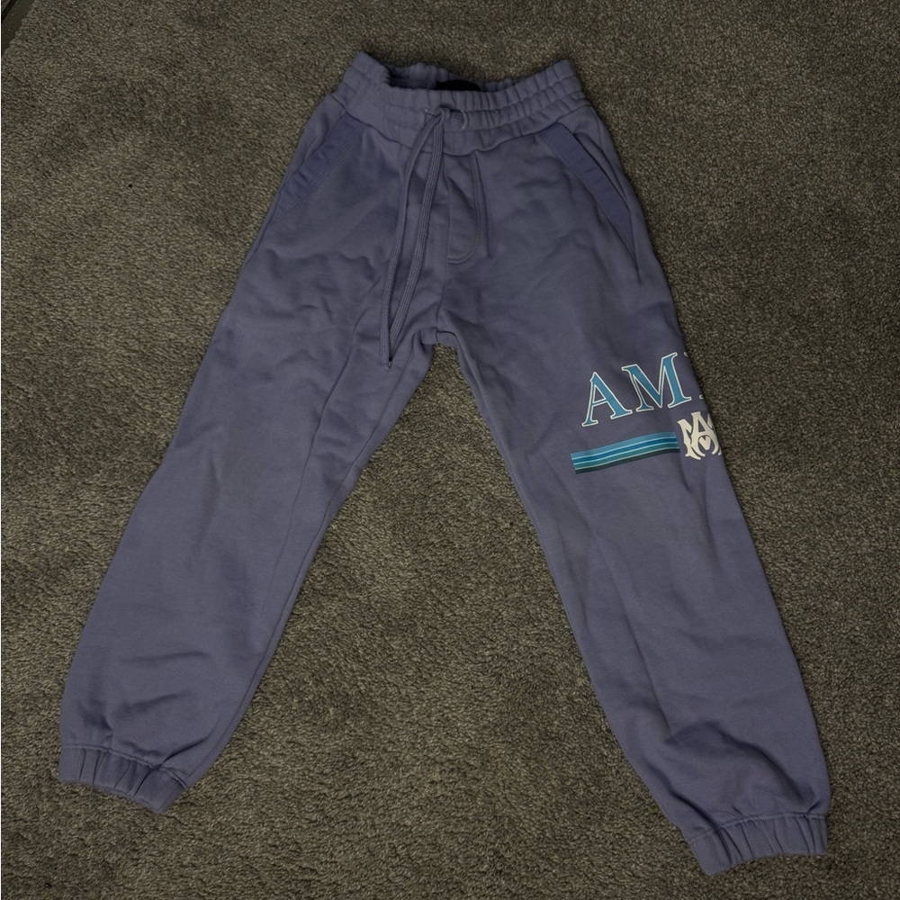 AMIRI Kids Blue Jogger Pants Sz 6